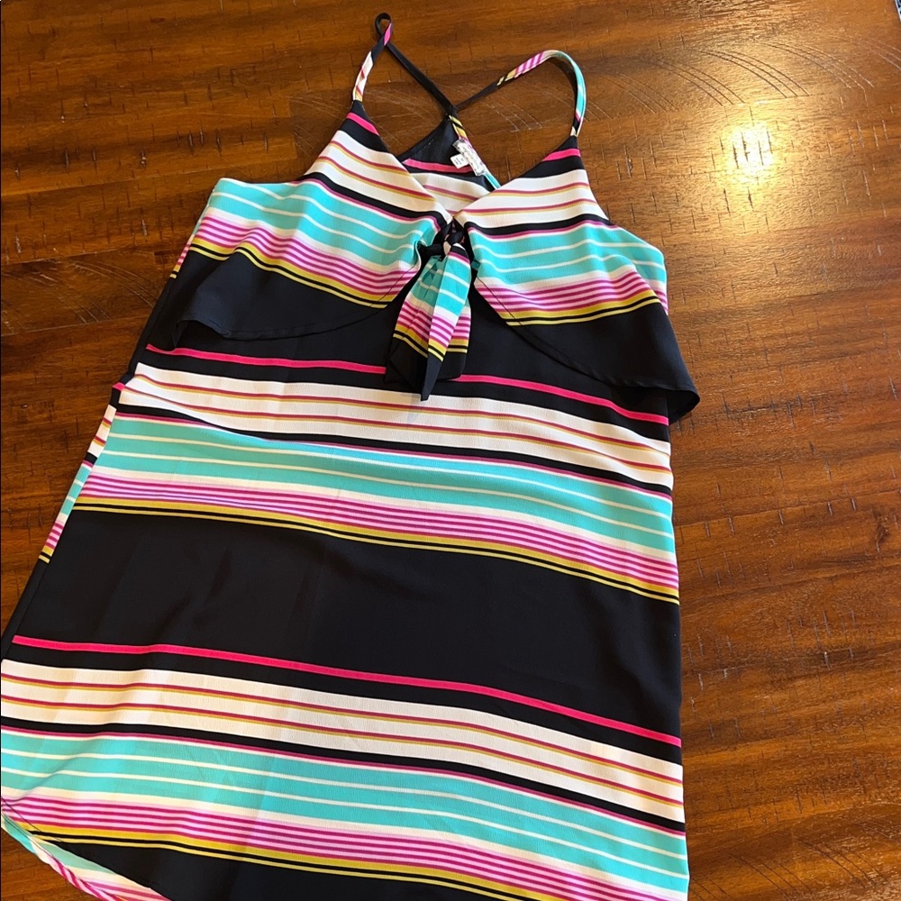 Striped Multicolor Dress